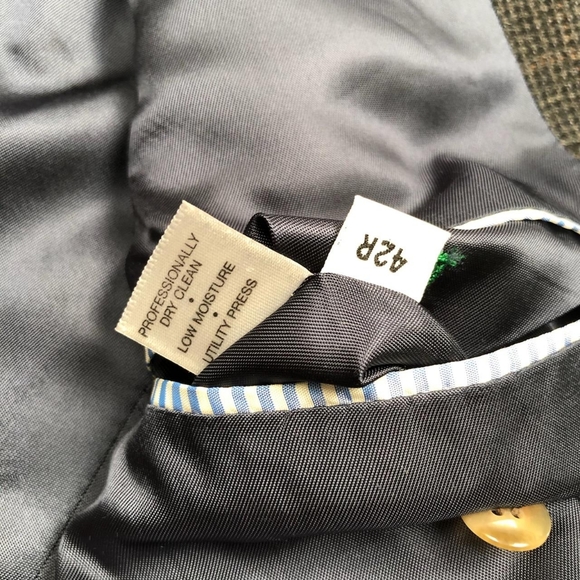 Tommy Hilfiger Tweed Plaid Sports Blazer Coat - Picture 6 of 6